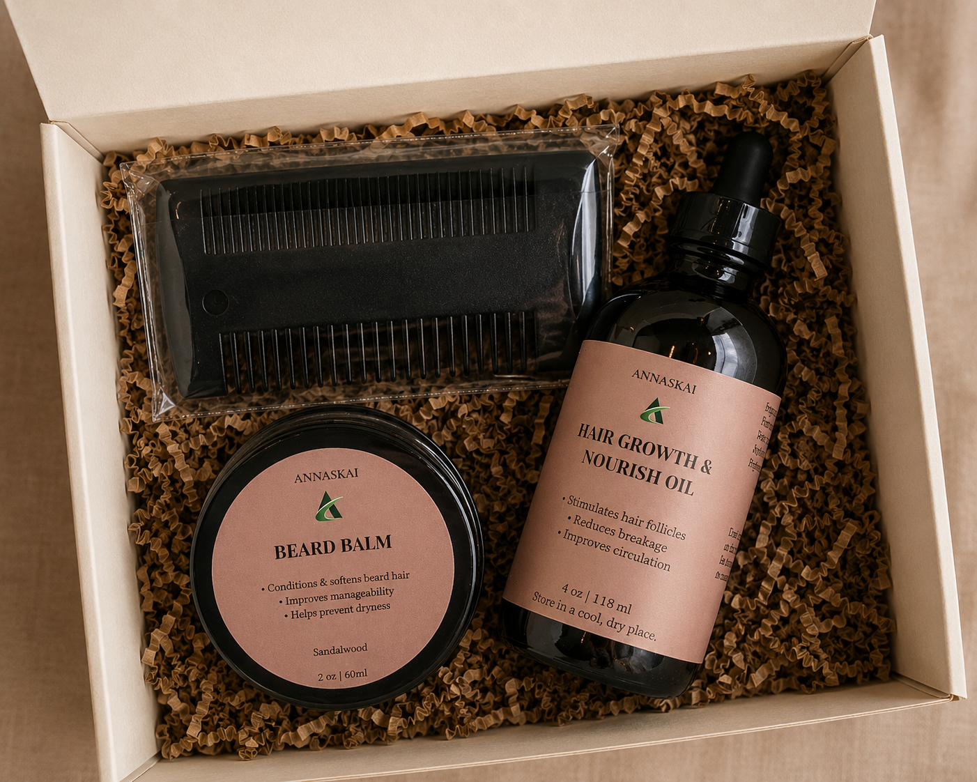 Nourish & Groom Essentials Bundle (Men)